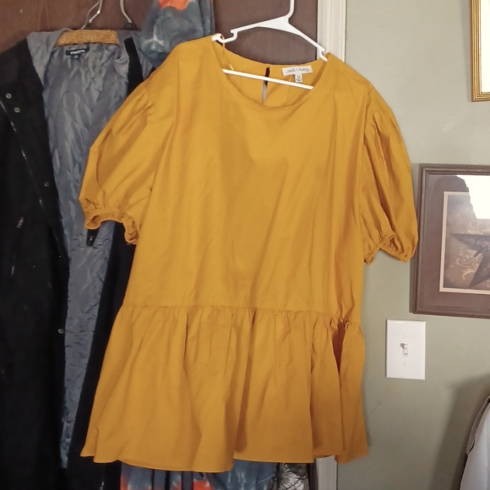 Lovely Gold Dress Shirt